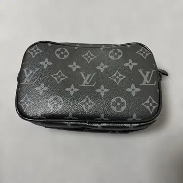 블랙 그레이 클러치백 숄더백 모노그램