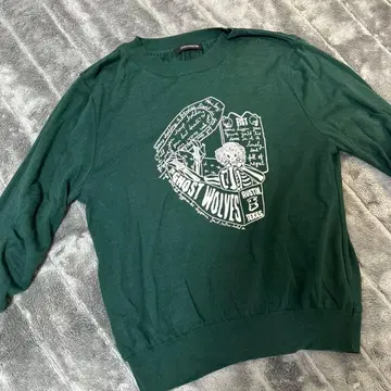 HYSTERIC GLAMOUR 다크 그린 스웨터