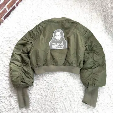 X-girl x MOUSSY 리버서블 MA-1 JACKET