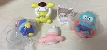 산리오 미니 피규어 세트 (마이멜로디, 폼폼푸딩, 한교동 외)