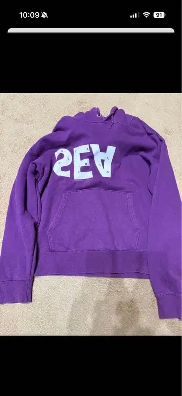 WIND AND SEA GOD SELECTION XXX 콜라보 후드티