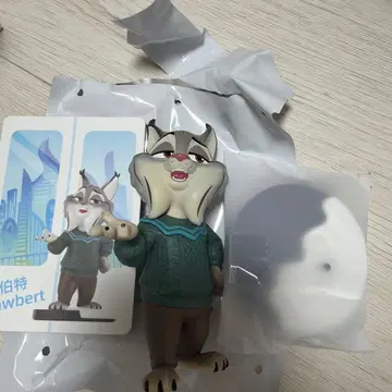 주토피아 파우버트 피규어 popmart