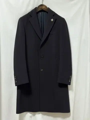 라르디니 LARDINI 체스터 코트 네이비 48 (L 사이즈 상당)