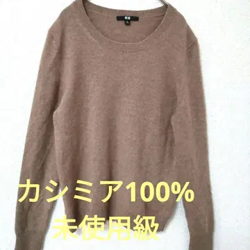 [ UNIQLO ] 캐시미어 100% 크루넥 스웨터 M 사이즈