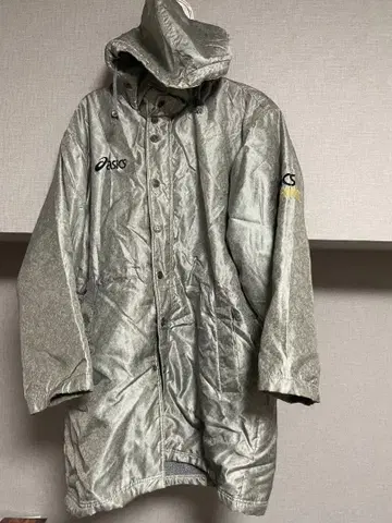 빈티지 ASICS 아식스 벤치 코트 롱 코트