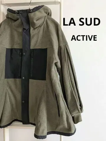 LASUD ACTIVE 플리스 자켓 페플럼 이소재 야마다야