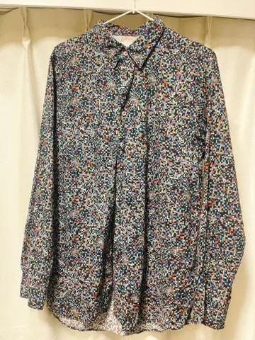 PS 폴스미스 긴팔 셔츠 레귤러 핏 올 패턴 M