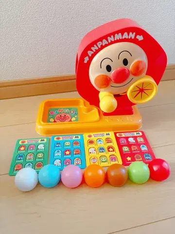 [중고] 호빵맨 빙고 게임 [공 7개]