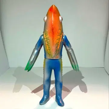 울트라 괴수 메트론 외계인 캔디 페인팅 리페인트 소프트 비닐 쇼와 레트로