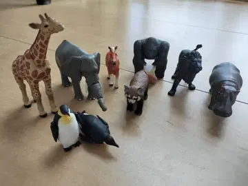 아니아 동물 피규어 세트 8종