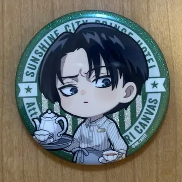 진격의 거인 리바이 프린스 호텔 캔뱃지 이케프리