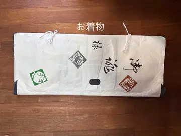 그레이 기모노 무늬 쇼와 시대