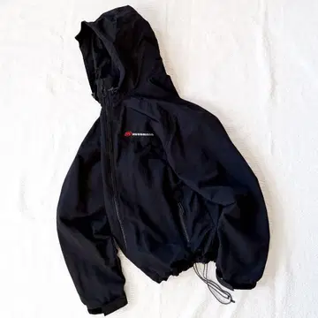 LANDS'END 란즈엔드 나일론 자켓 짧은 기장 와이드