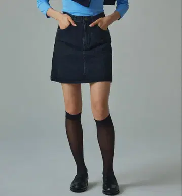 Lee 데님 미니 스커트