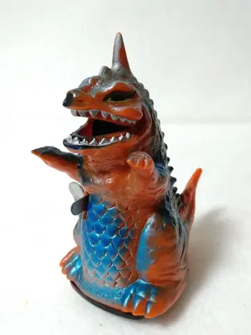 당시물 괴수 프릭션 태엽식 소프트 비닐 작동 확인 완료