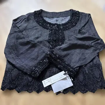 노카라 자켓 다크 그레이 L 새상품 택