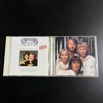 Carpenters & ABBA 베스트 앨범 2장 세트