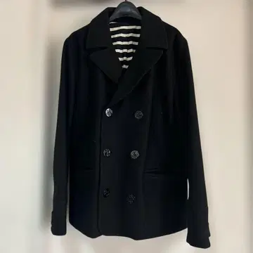 새상품급 다케오 키쿠치/TAKEOKIKUCHI 피코트 5 블랙