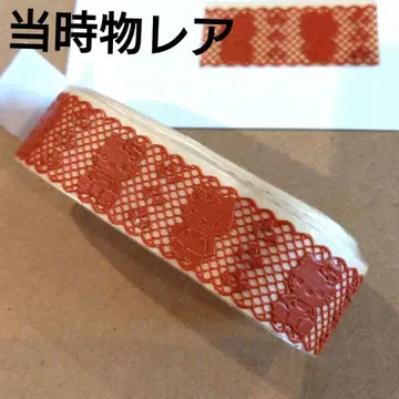 [ 초레어 ] 헬로키티 데코 테이프 통통 테이프 레트로 당시 물품