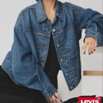 리바이스 SLOBE 별주 BALLOON SLEEVE TRACKER