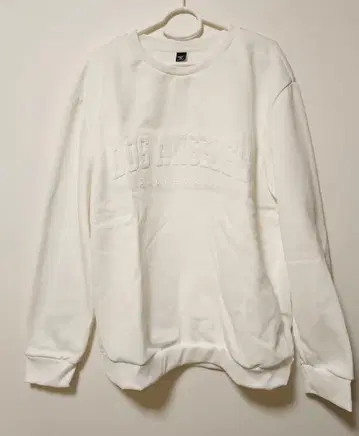 MANFINITY 화이트 트레이닝복 겨울 따뜻한 XXL 사이즈