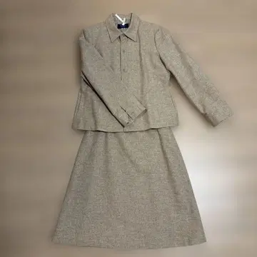 KEITH 베이지 스커트 셋업 빅 사이즈 일본제