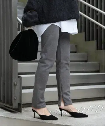 두지엠 클라세 Warm Zip 레깅스 팬츠 38