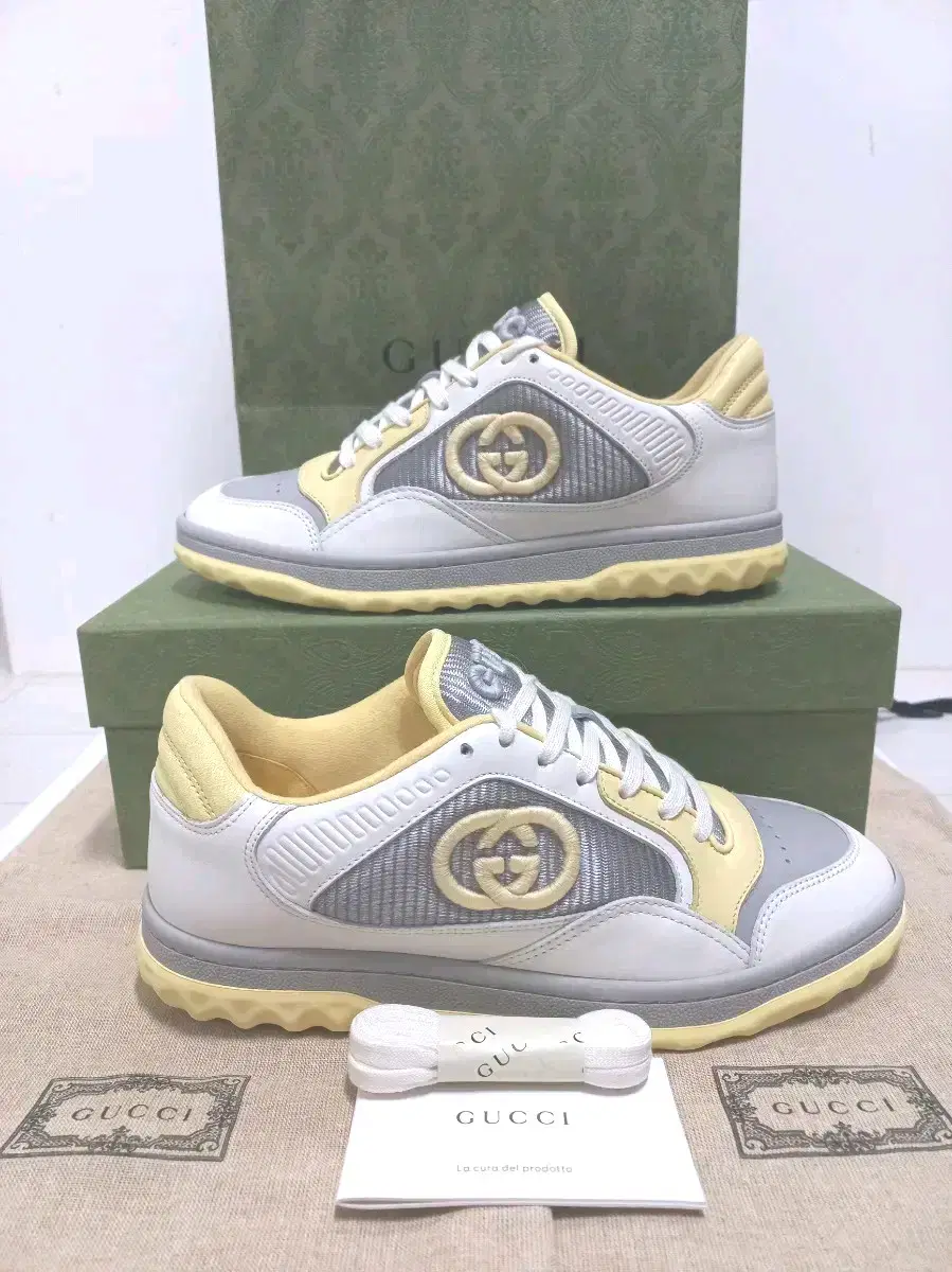 [New Product] 37.5 (245-250) Gucci Mac80 Sneakers Original Price 1.2 Million Won