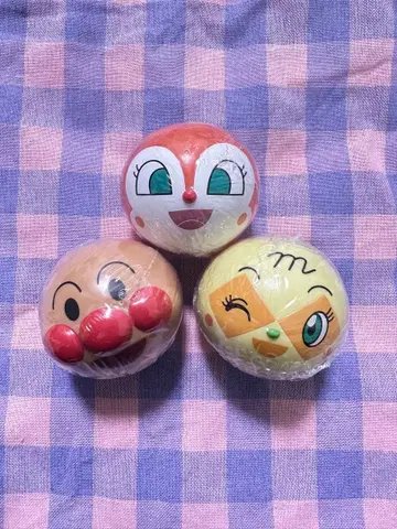 호빵맨 캡슐 토이 3개 세트