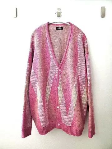 JOURNAL STANDARD 빅 실루엣 가디건 핑크 L 사이즈