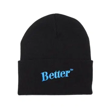 BETTER GIFT SHOP STANDARD LOGO 비니 블랙