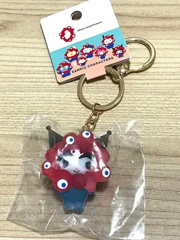 오사카 간사이 만박 산리오 미야쿠미야쿠 입체 마스코트 키링 쿠로미