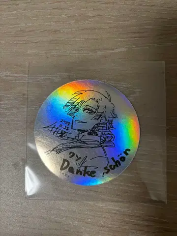 미하엘 카이저 이세탄 홀로그램 스티커