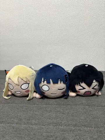 러브 라이브 니지가사키 학원 눕기 봉제 인형 전 3종 세트 2