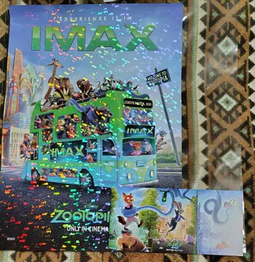 주토피아 2 IMAX 포스터 파노라마 보드