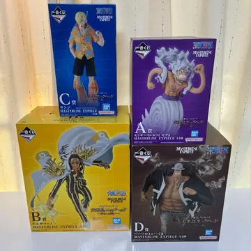 제일복권 원피스 에그헤드 루피 볼사리노 상디 곰 세트