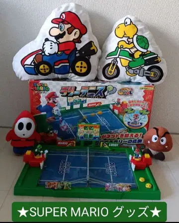 [ KIDS ] SUPER MARIO 마리오 래리 테니스 봉제 인형 쿠션