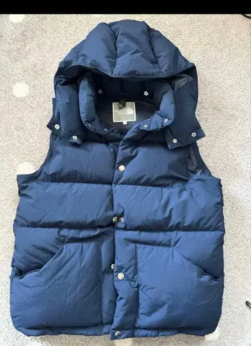 THE NORTH FACE 캠핑 시에라 네이비 다운 베스트 XL