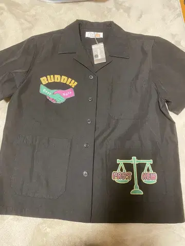 buddix SS Work Shirt Black M size
