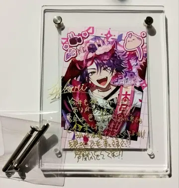 8일까지 가격 인하 와타라이 히바리 생일 아크릴 사진 프레임 니지산지