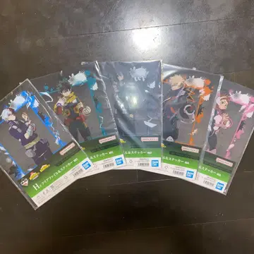 나의 히어로 아카데미아 클리어 파일 세트