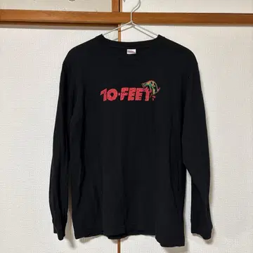 10-FEET 2025 긴팔 블랙 L 사이즈