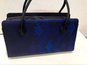 순수 실크 타테니시키 리큐 기모노 가방