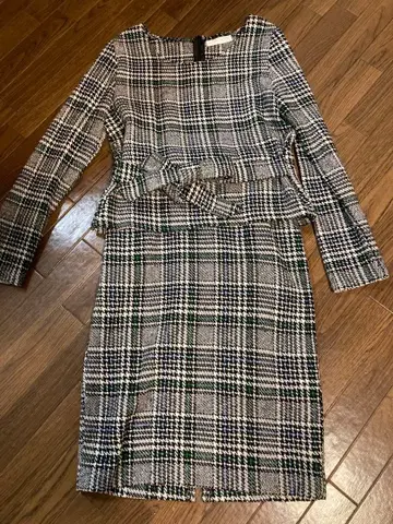 [ 입학식에도 ] 하운드투스 패턴 셋업 S 사이즈