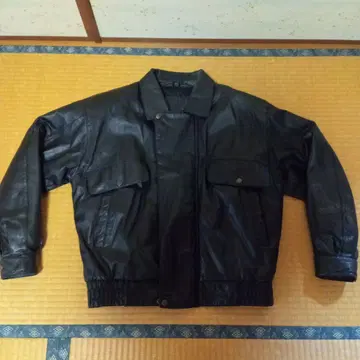 주말 세일 백 롯 가죽 재킷 L 사이즈