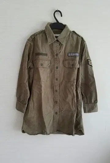 로리즈팜 밀리터리 셔츠 자켓 밀리터리 자켓 스타일리시