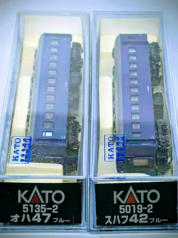 KATO 오하47 스하후42 블루 [5135-2 5019-2] N 게이지