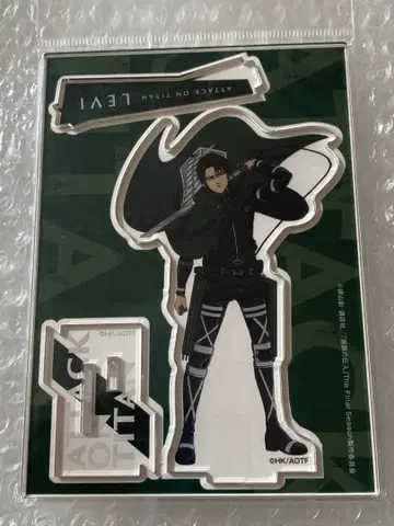 진격의 거인 TSUTAYA 아크릴 스탠드 리바이