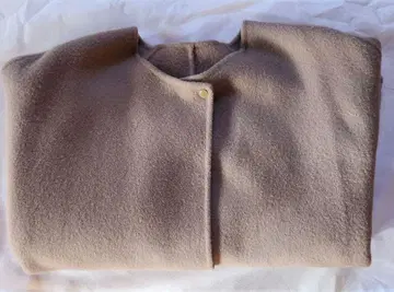 비 버스트 스톨 세트 코트 38 카멜