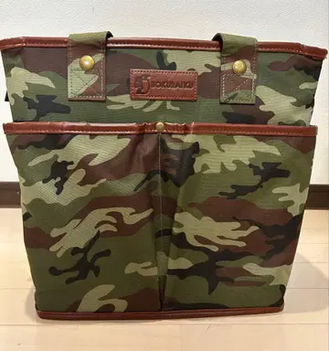 카모 패턴 마더 토트백